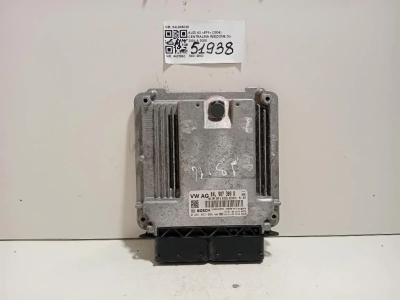 Centralina Iniezione 04L906026 Audi A3 8P1 2004