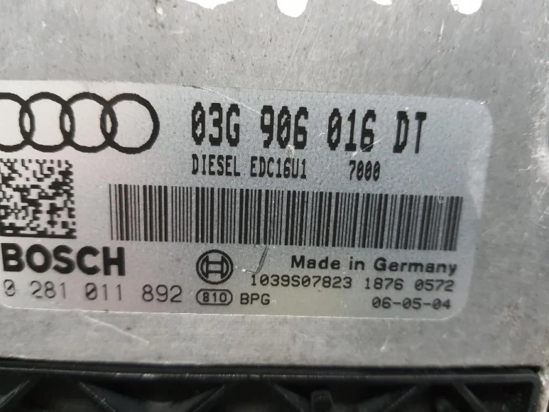 Centralina Iniezione 03G906016DT Audi A3 8P1 2004