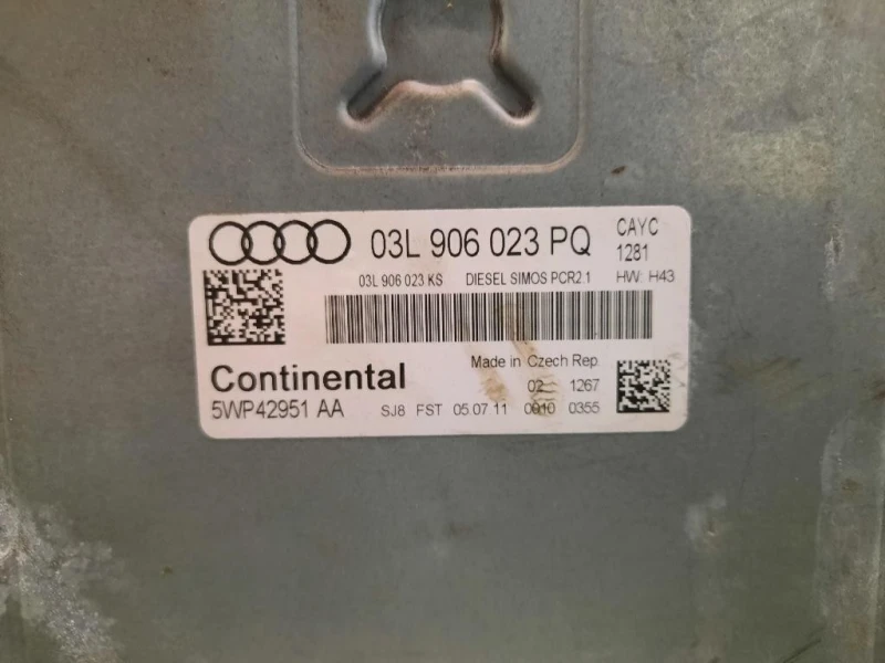 Centralina Iniezione 03L906023PQ Audi A3 8P1 2008