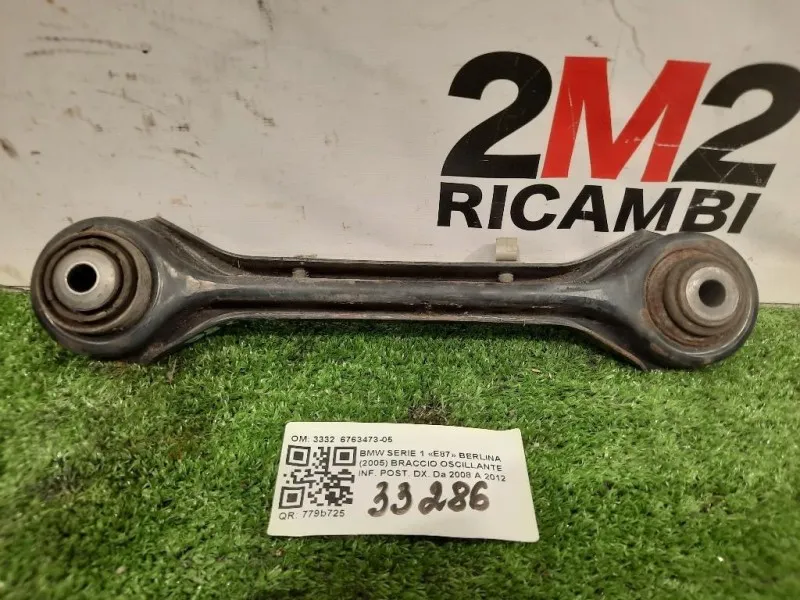 Braccio Oscillante INF POST DX 3332 6763473-05 Bmw Serie 1 E87 Berlina 2005