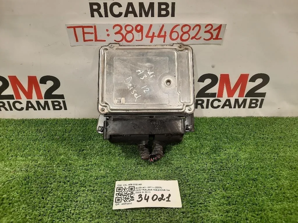 Centralina Iniezione 03L 906 018 AB Audi A3 8P1 2008