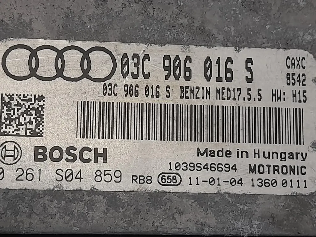 Centralina Iniezione 03C906016S Audi A3 8P1 2010