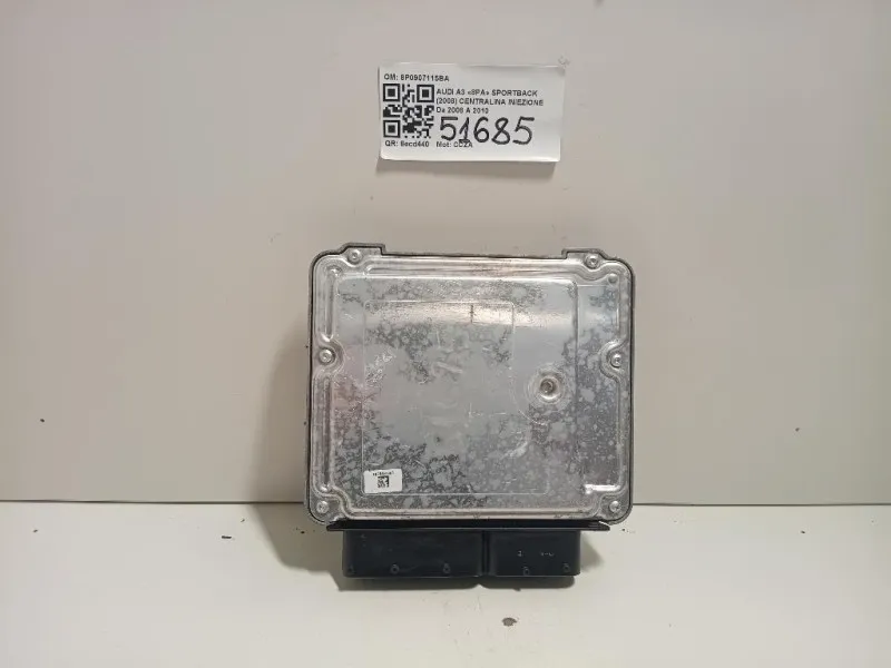 Centralina Iniezione 8P0907115BA Audi A3 8PA Sportback 2008