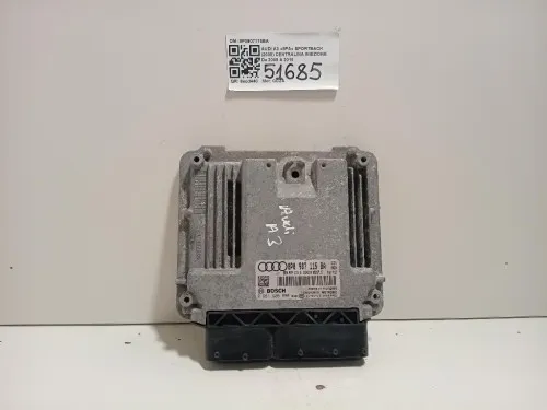 Centralina Iniezione 8P0907115BA Audi A3 8PA Sportback 2008