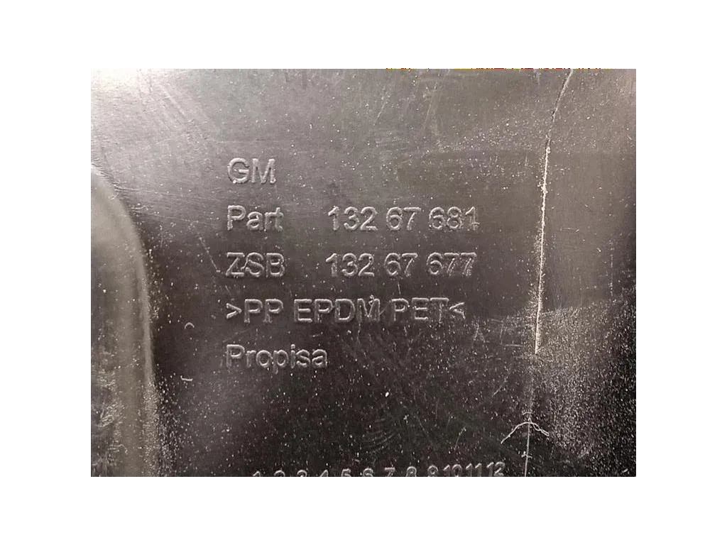 Passaruota Parte POST ANT DX 13267671 Opel Meriva B 2014