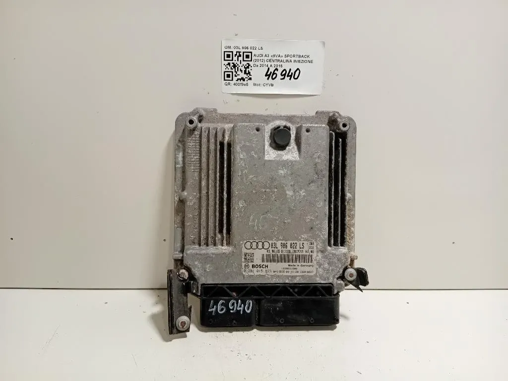 Centralina Iniezione 03L 906 022 LS Audi A3 8VA Sportback 2012