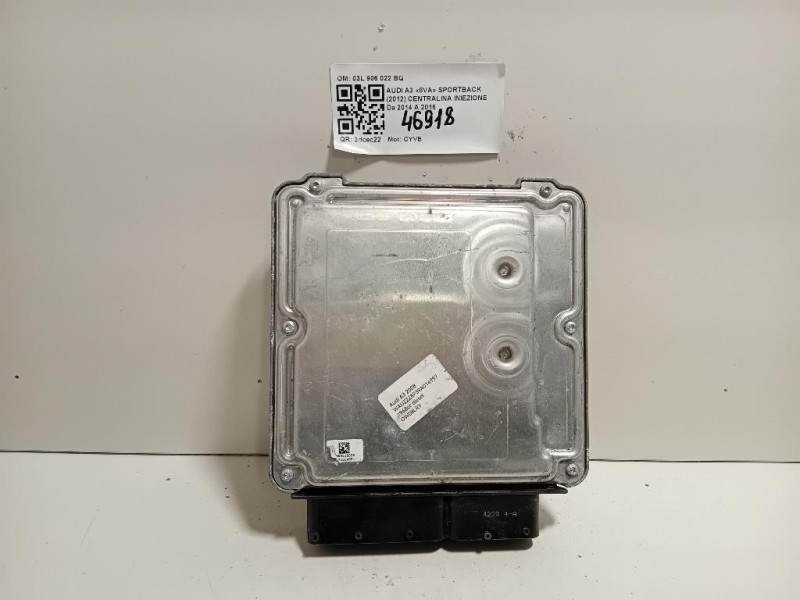 Centralina Iniezione 03L 906 022 BQ Audi A3 8VA Sportback 2012