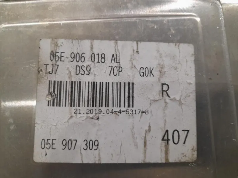 Centralina Iniezione 05E906018AL 05E907309 Audi A3 8VF Sportback 2016