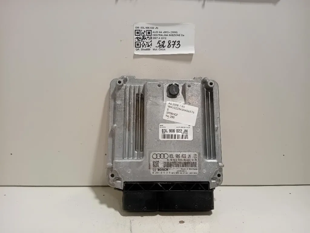 Centralina Iniezione 03L 906 022 JN Audi A4 8K2 2008
