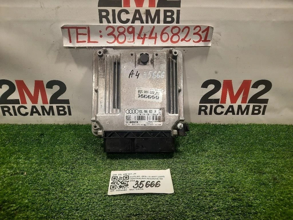 Centralina Iniezione 03L 906 022 JM Audi A4 8K5 Avant 2008