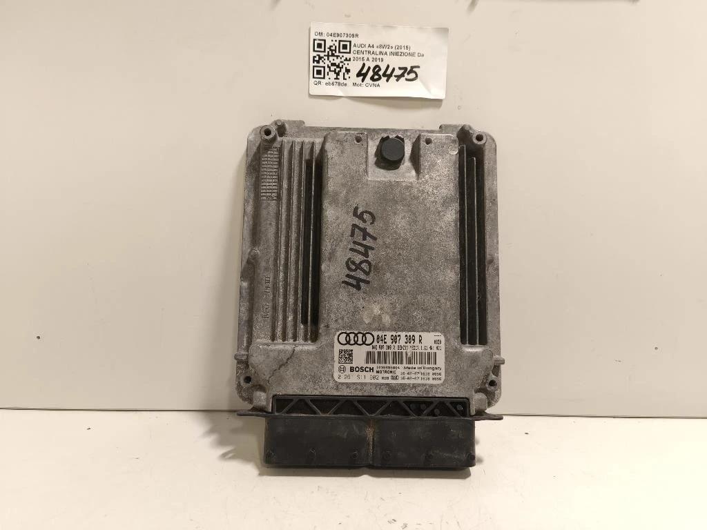 Centralina Iniezione 04E907309R Audi A4 8W2 2015