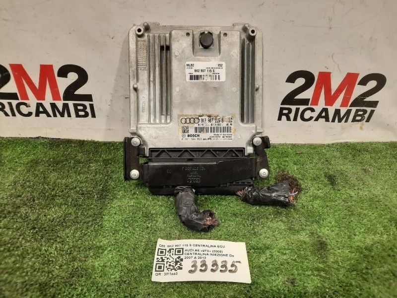 Centralina Iniezione 8K2 907 115 S CENTRALINA ECU Audi A5 8T3 2008