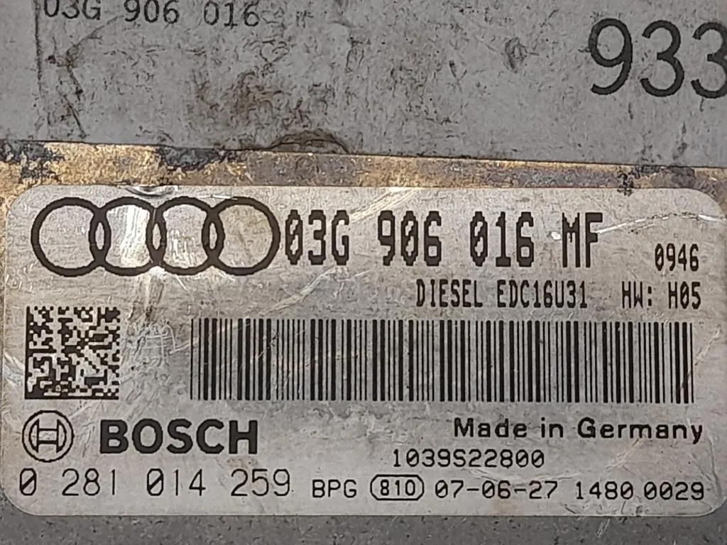 Centralina Iniezione Audi A6 4F2 2008