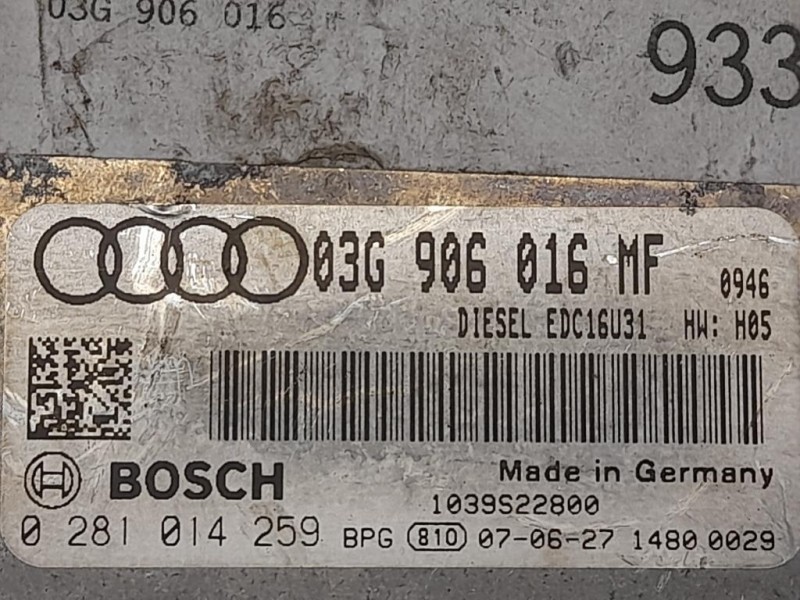 Centralina Iniezione Audi A6 4F2 2008