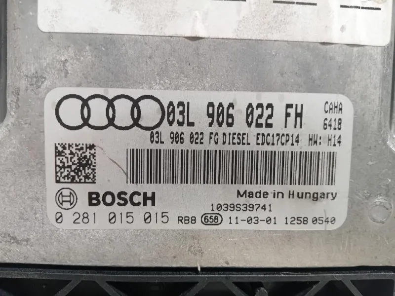 Centralina Iniezione 03L906022 Audi A6 4F2 2008