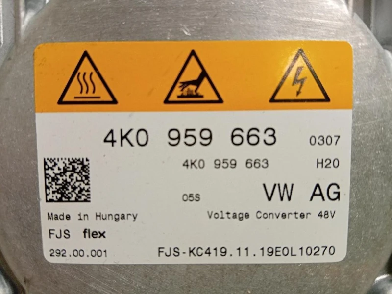 Centralina Iniezione 4K0 959 663 Audi A6 4GD Avant 2016