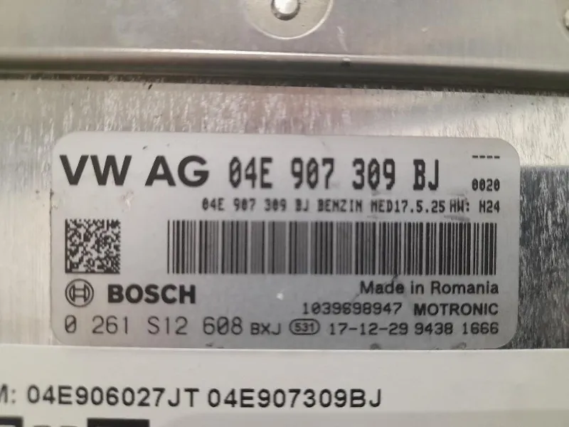 Centralina Iniezione 04E906027JT 04E907309BJ Audi Q2 GAB 2016