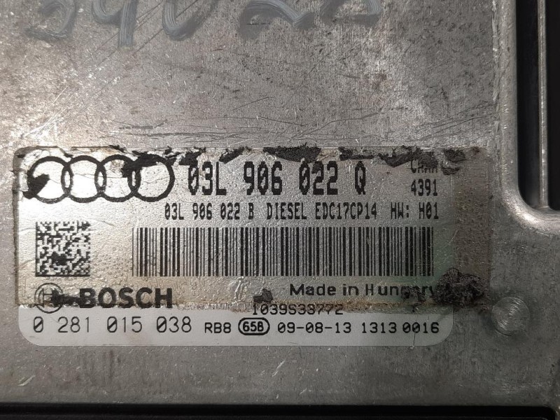 Centralina Iniezione 03L 906 022 Q CENTRALINA ECU Audi Q5 8RB 2012