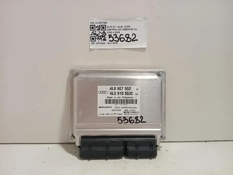 Centralina Iniezione 4L0907553 Audi Q7 4LB 2006