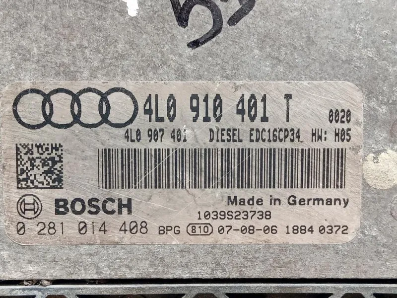 Centralina Iniezione 4L0910401T Audi Q7 4LB 2006