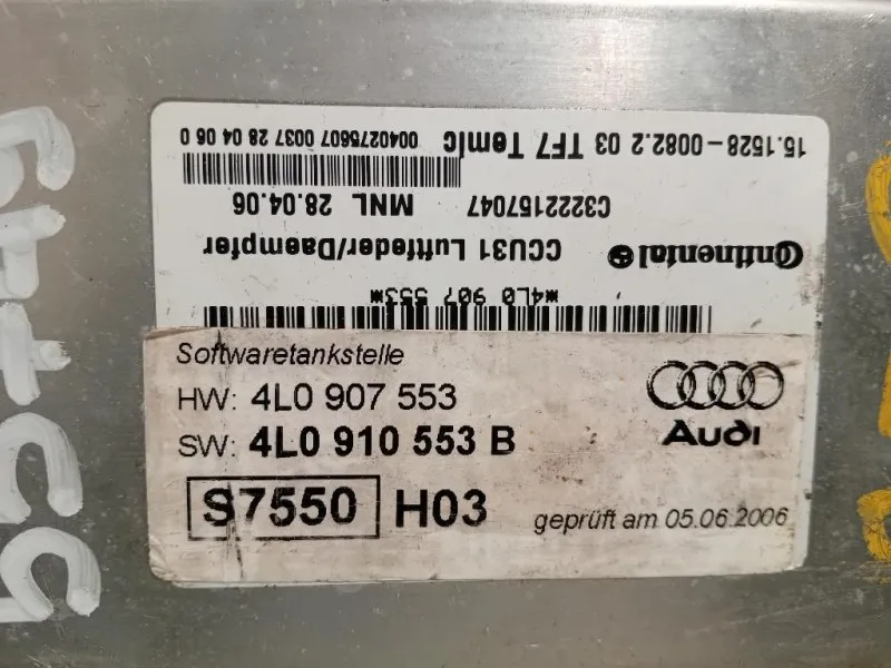 Centralina Iniezione 4L0910553B Audi Q7 4LB 2006