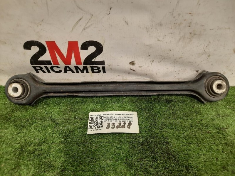 Braccio Oscillante INF POST SX 6763471-11BRACCIO SOSPENSIONE INFERIORE POST SX Bmw Serie 1 E81 Berlina 2005