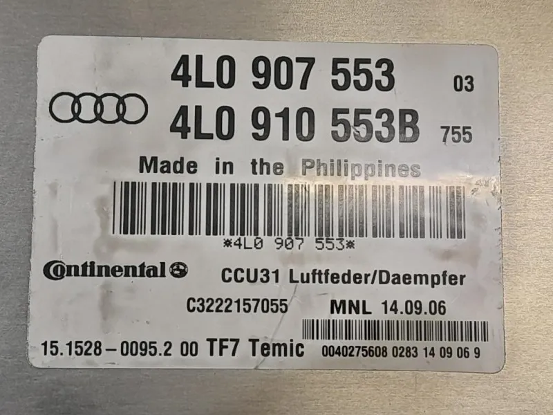 Centralina Iniezione 4L0907553 Audi Q7 4LB 2009