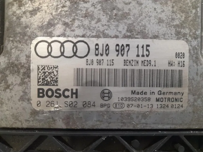 Centralina Iniezione 8J0907115 Audi TT 8J3 2007