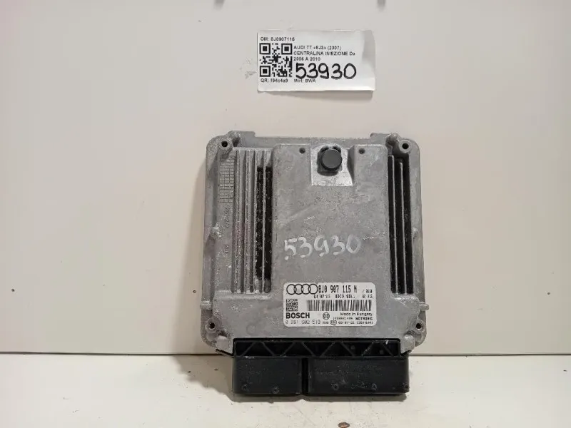 Centralina Iniezione 8J0907115 Audi TT 8J3 2007