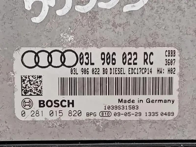 Centralina Iniezione 03L906022RC Audi TT 8J3 2007