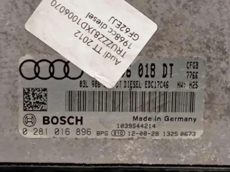 Centralina Iniezione 03L 906 018 DT ECU Audi TT 8J3 2010