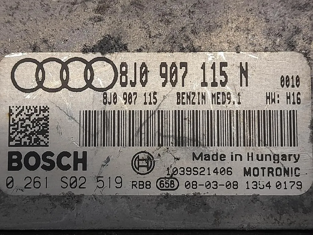 Centralina Iniezione 8J0907115N Audi TT 8J3 2010