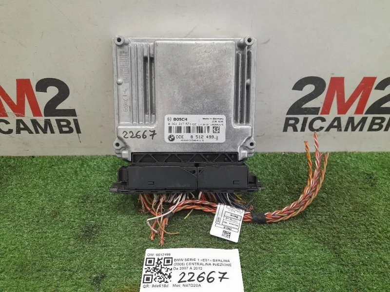 Centralina Iniezione 8512499 Bmw Serie 1 E81 Berlina 2005