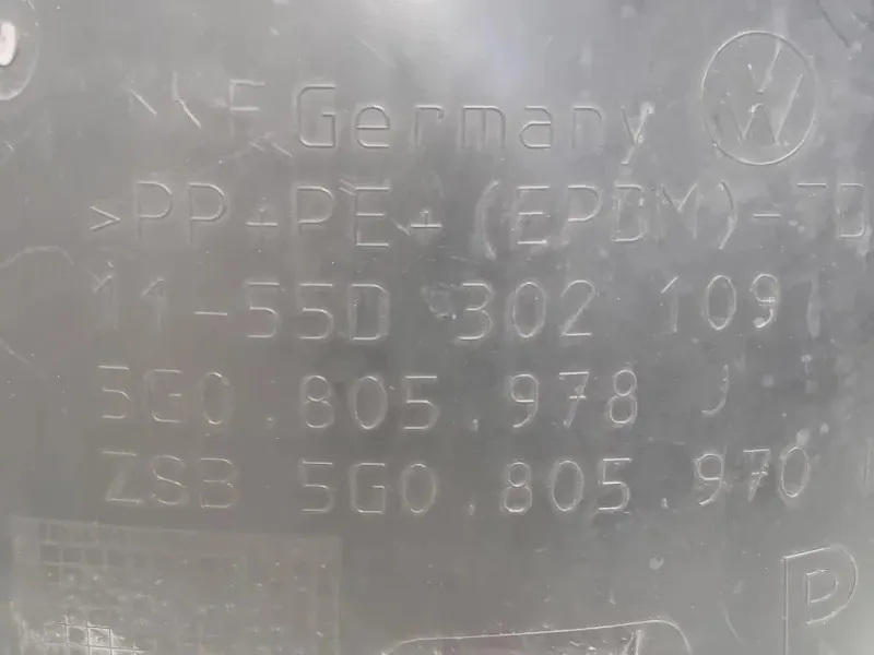 Passaruota ANT DX 5G0 805 978 J Volkswagen GOLF VII 2017