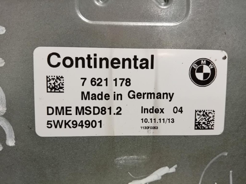 Centralina Iniezione 7621178 Bmw Serie 1 E82 Coupe 2005