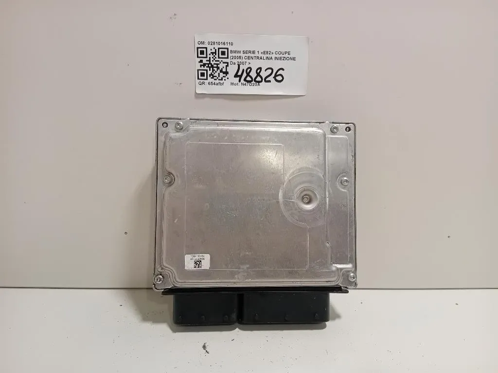 Centralina Iniezione 0281016110 Bmw Serie 1 E82 Coupe 2005