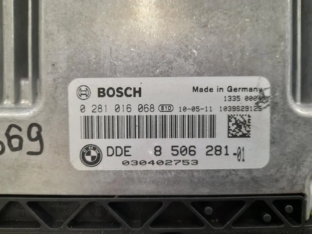 Centralina Iniezione 8506281 Bmw Serie 1 E82 Coupe 2005