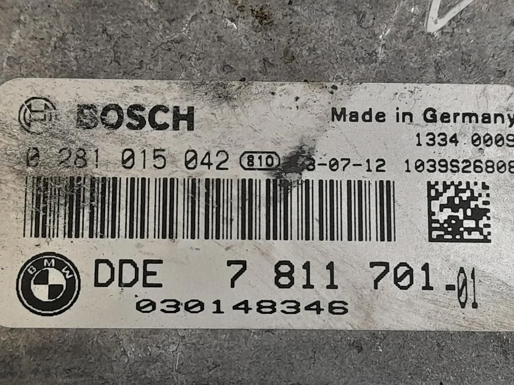 Centralina Iniezione 781170101 Bmw Serie 1 E82 Coupe 2005