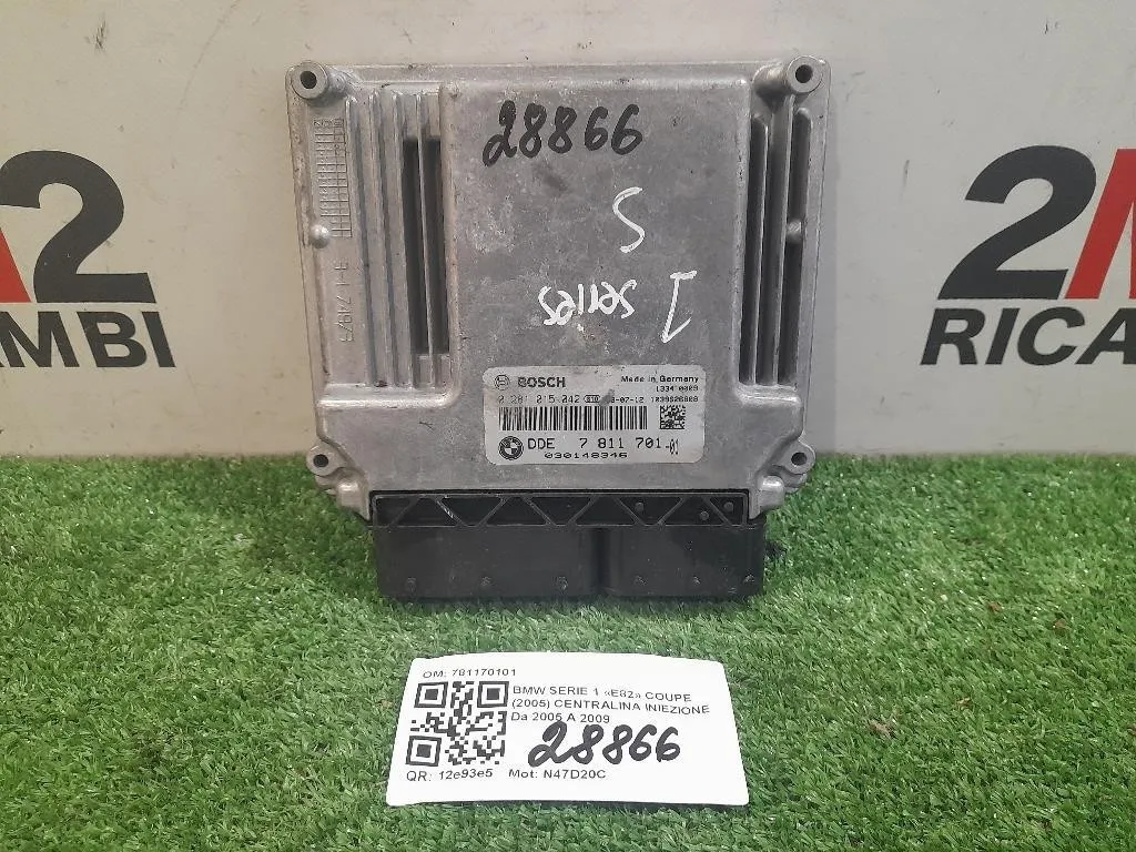 Centralina Iniezione 781170101 Bmw Serie 1 E82 Coupe 2005
