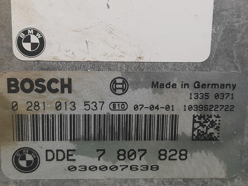 Centralina Iniezione 7807828 Bmw Serie 1 E87 Berlina 2005