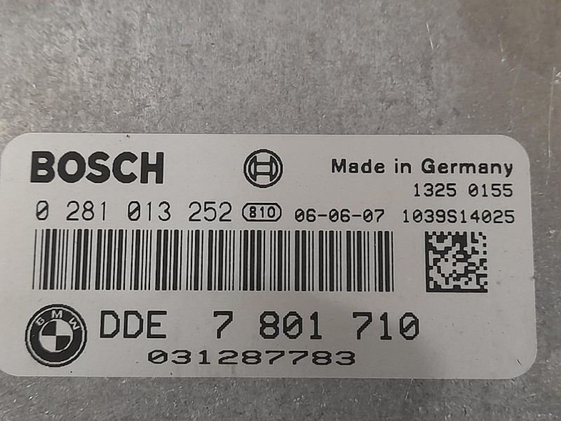 Centralina Iniezione 7801710 Bmw Serie 1 E87 Berlina 2005