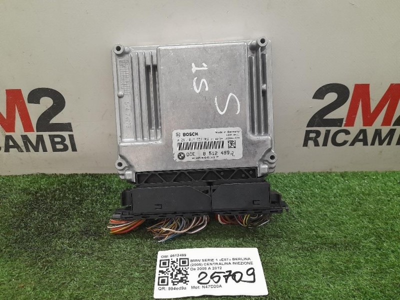 Centralina Iniezione 8512499 Bmw Serie 1 E87 Berlina 2005