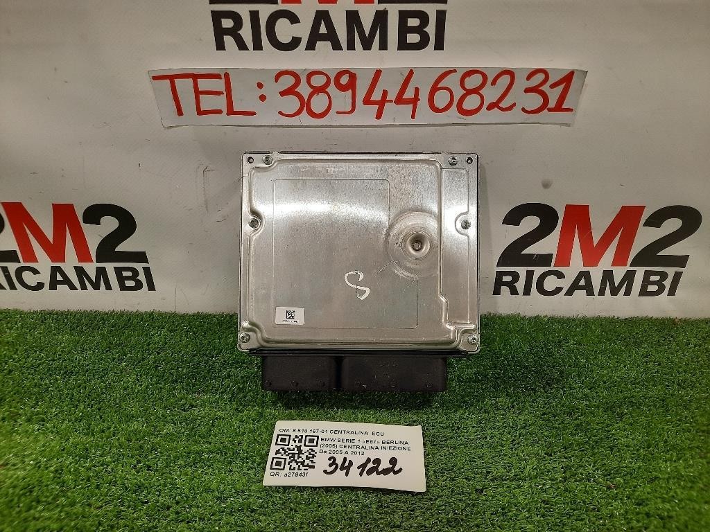 Centralina Iniezione 8 518 167-01 CENTRALINA ECU Bmw Serie 1 E87 Berlina 2005