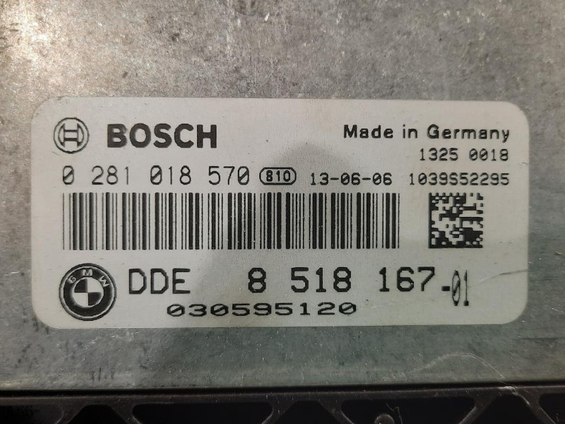 Centralina Iniezione 8 518 167-01 CENTRALINA ECU Bmw Serie 1 E87 Berlina 2005