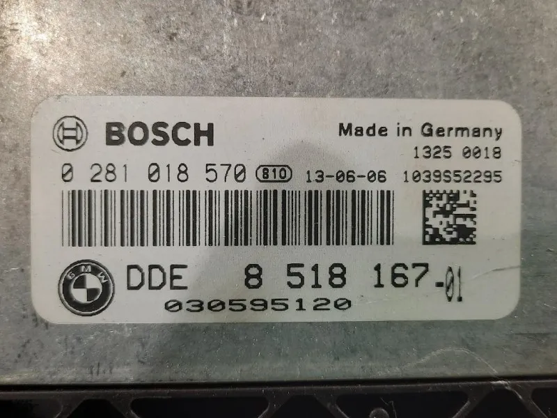 Centralina Iniezione 8 518 167-01 CENTRALINA ECU Bmw Serie 1 E87 Berlina 2005