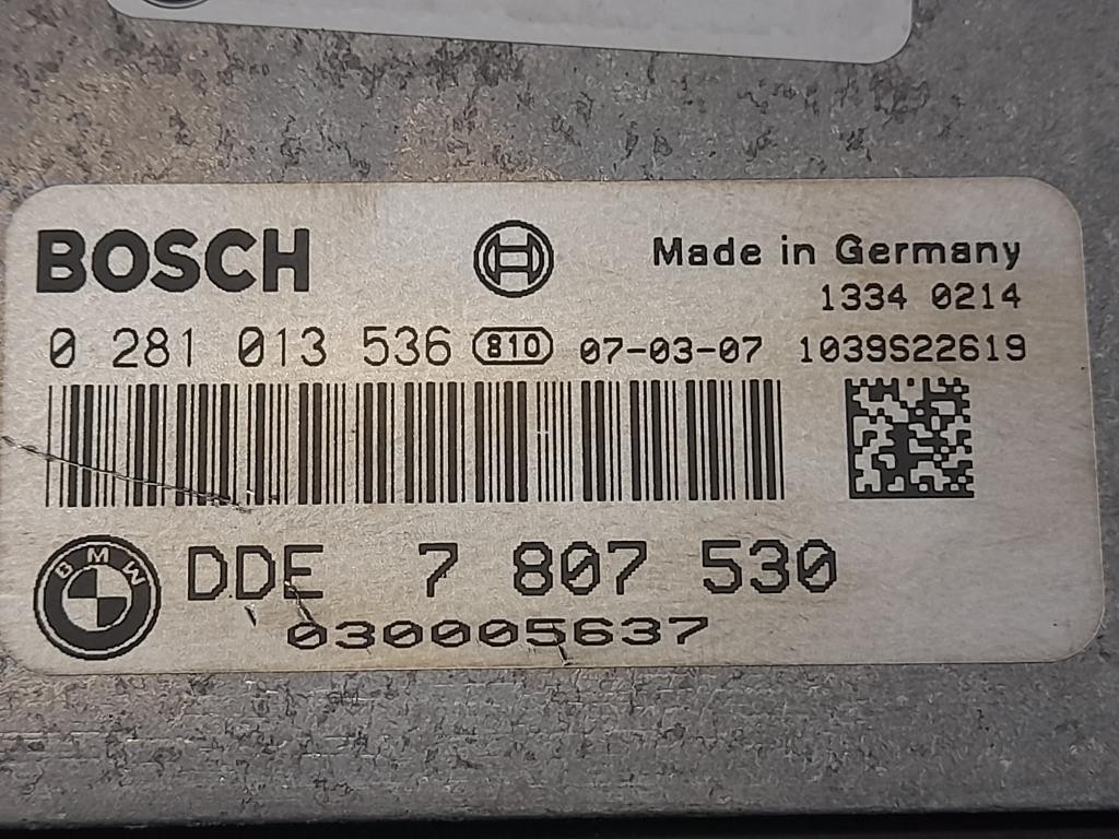Centralina Iniezione DDE7807530 Bmw Serie 1 E87 Berlina 2005