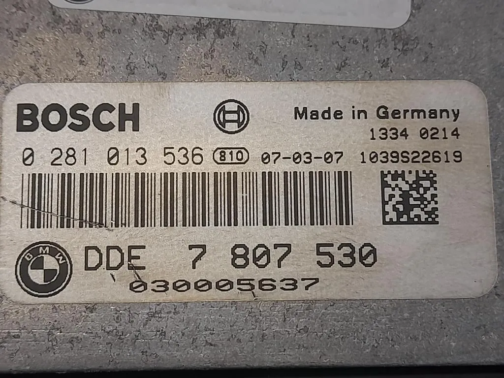 Centralina Iniezione DDE7807530 Bmw Serie 1 E87 Berlina 2005