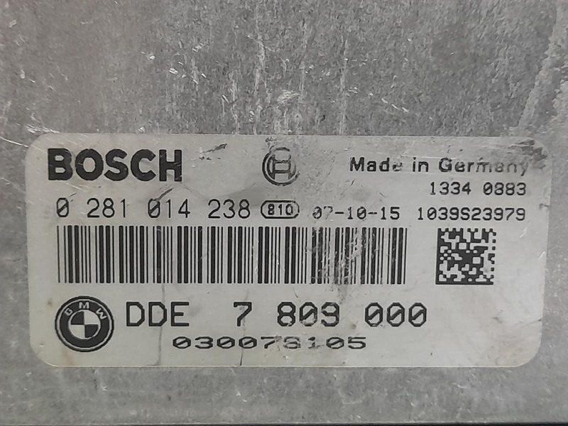 Centralina Iniezione 7809000 Bmw Serie 1 E87 Berlina 2005