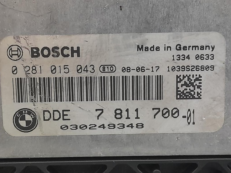 Centralina Iniezione 7811700-01 Bmw Serie 1 E87 Berlina 2005