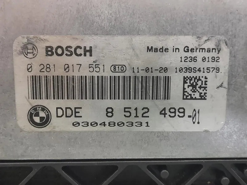 Centralina Iniezione 8512499-01 Bmw Serie 1 E87 Berlina 2005